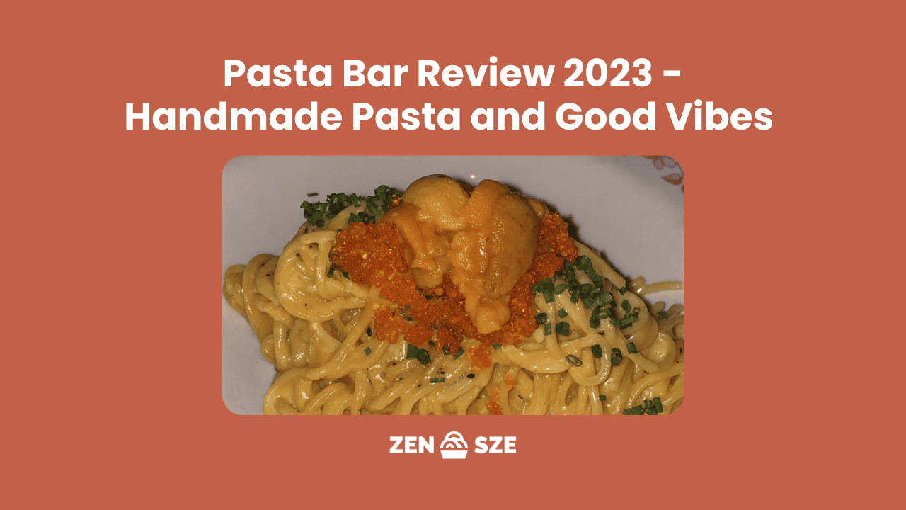 Pasta Bar Review 2023 – Handmade Pasta and Good Vibes